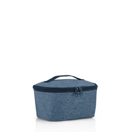 reisenthel Coolerbag S Pocket - Cool Bag with Outer Material Made from Recycled PET Bottles - Ideal for Lunch on the Go Colour: Twist Blue
