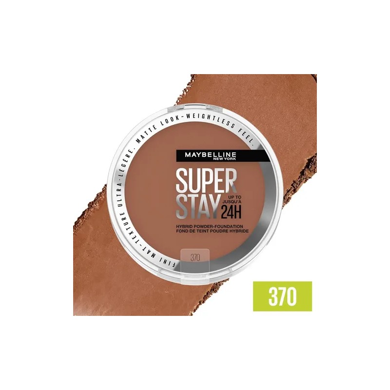 Maybelline Súper Stay 24h Hybrid Powder Foundation Polvo Com