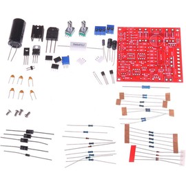 Hailege 0-30V 2mA-3A Adjustable DC Power Supply Regulated Module DIY Kit with Power Supply Short Circuit and Current Limit Protection