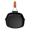 Frying Pan Folding Non Stick Portable Anti Scald Wooden Handle