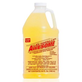 La's Totally Awesome All Purpose Concentrated Cleaner Degreaser Spot Remover Cleans Everything Washable As Seen on Tv (64 oz refills) (1 case (6x64oz))
