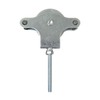 Wolfpack - Wolfpack Zinc Clothesline Pulley 60mm/Metal Pulley Wheel/Screw