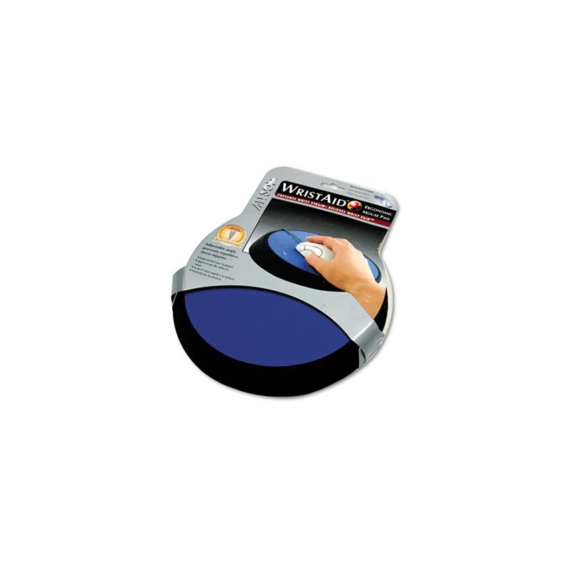 Wrist Aid, 9"", 7-deg Angle, Blue/Black, Sold as 1 Each