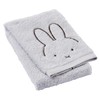 Nishikawa【西川】 Miffy Face Towel, Made in Japan, Imabari, Uses Untwisted