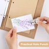 Ring Binder A5 Refillable Kraft Paper, Set of 2 with