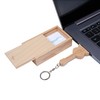 Guitar Shaped Maple Wood Memory Stick USB Flash Drive in