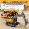 DOUBLE E Volvo RC Excavator Remote Control Excavator Toy for