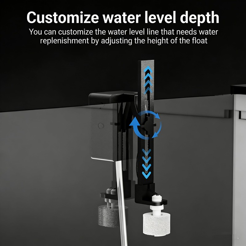 Auto Top Off System with Float Sensor, Preset Drain/Refill Function,