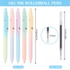 FINEASY 5 PCS Gel Pens,0.5mm Retractable Rollerball Pens Ballpoint Pens