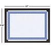 Plain Black Certificate Holder - Set of 10, 9-1/2" x