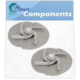 2-Pack W10083957V 4-Blade Dishwasher Chopper Assembly Replacement for KitchenAid KUDS30IXSSA Dishwasher - Compatible with W10083957 Food Chopper Blade