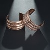Crocon Tibetan Adjustable Bangle Copper Bracelets for Women and Men