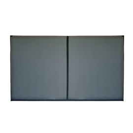 Magnetic Garage Door Screen - Double Car - 7'h x 16'w (Single Also Available) - 60g Fiberglass Mesh - Stronger 1,400gs High Energy Magnets - Weighted Bottom - Tie Backs - Wind Resistors - Black