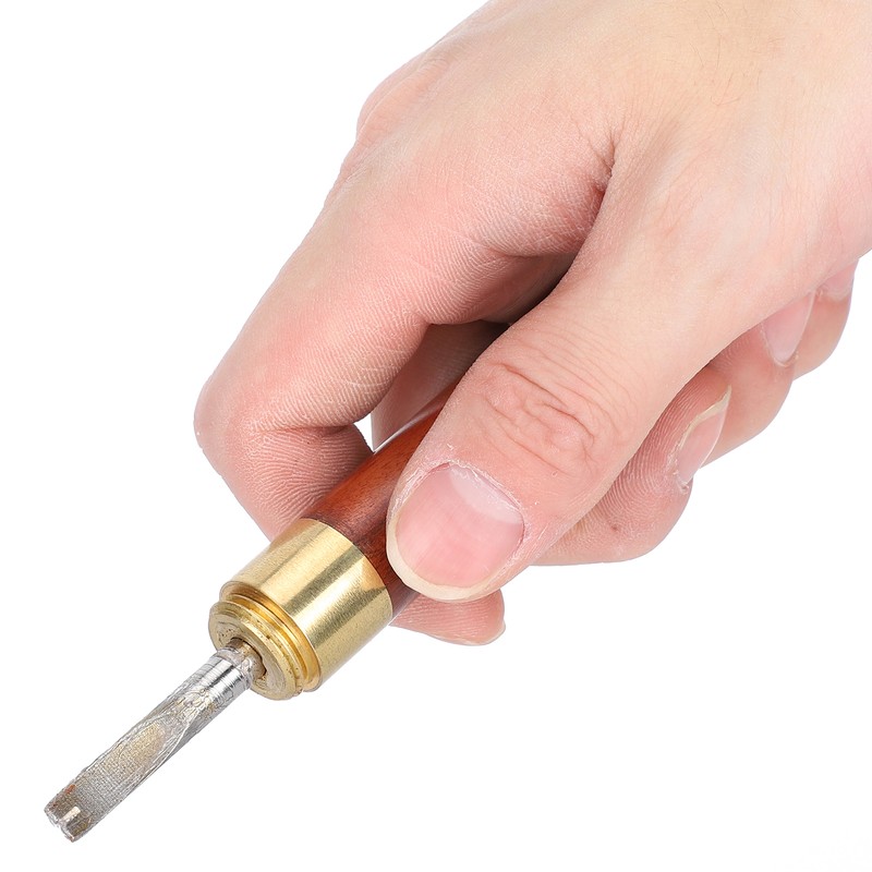 Edge Leather Beveler Sandalwood Edger DIY Beveling Exterior Finishing Craft