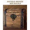 QLEUIFT 1 x Hasp Vintage Antique Clasps, Bronze Iron Design,