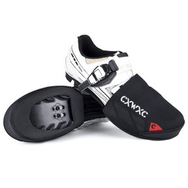 CXWXC - Fundas de ciclismo para hombres y mujeres, fundas para zapatos de ciclismo de invierno, impermeables, transpirables, para bicicleta, para clima frío, calor (XL) negro