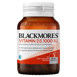 Blackmores Vitamin D3 1000 IU 130 Soft Capsules