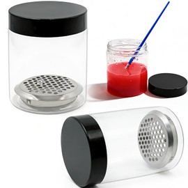 RddenIy Paint Brush Cleaner Cup, Nail Art Brushes Washing Cup, Brush Cleaning Tank for Painting Water Oil Acrylic Art Supplies-3 Pcs