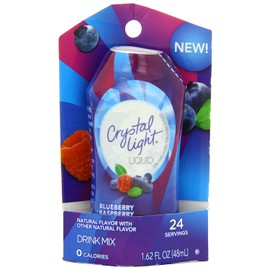 Crystal Light Liquid Drink Mix Carded Pack, Blueberry Raspberry, 1.62 Ounce
