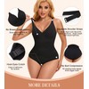 Miguofan Low Back Shapewear Bodysuit for Women Tummy Control, Deep