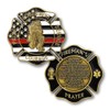 Fireman's Prayer, Commintment, Courage, Pride, Service, Fire Fighters Thin Red