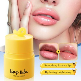 Lip Care Feuchtigkeitsspendender Lippenstift, Honig Lippenbalsam Honig Lippenöl Feuchtigkeitsspendende Lippenbalsam, Lang Anhaltender Lippenbalsam Für Trockene, Rissige Lippen,Reduziert Lippenfältchen