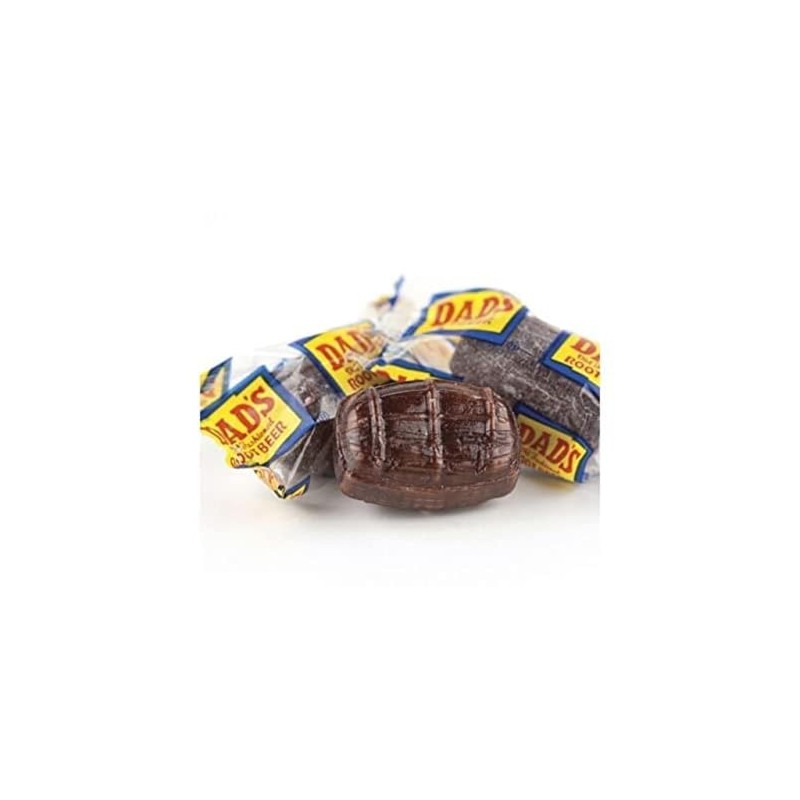 YANKEETRADERS Classic Dads Root Beer Barrels Hard Candy, 4 Pounds