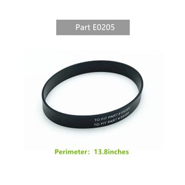 Replacement Belt for Eureka PowerSpeed Bagless Upright Vacuum,Part # E0205,Fits Model NEU182B NEU182A NEU181A NEU180 NEU182 NEU186 NEU188 NEU190 NEU192A NEU202 (Pack of 2)
