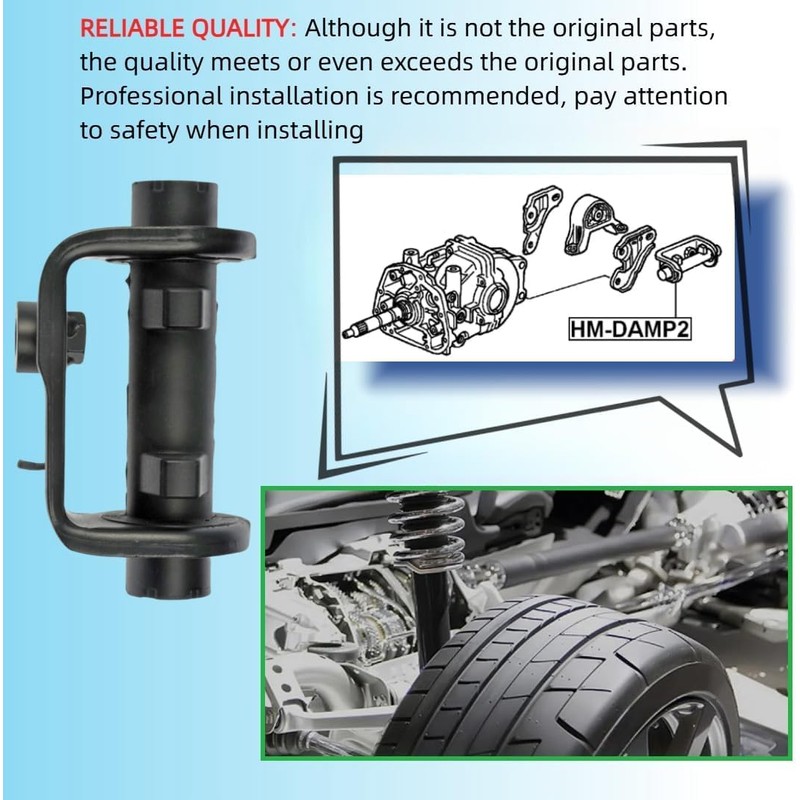 50716-S9A-000 Rear Differential Dynamic Damper, Rear Differential Mount Replacement for