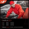 A-Premium Windshield Washer Reservoir with (Washer Pump/Filler Neck/Cap/Hose/Bracket) Compatible with