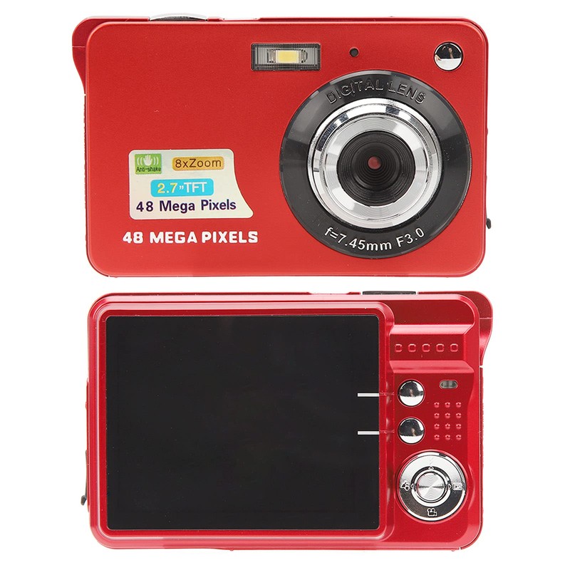 4K Digital Camera, Camera FHD Photo Camera 48MP Vlogging Camera,