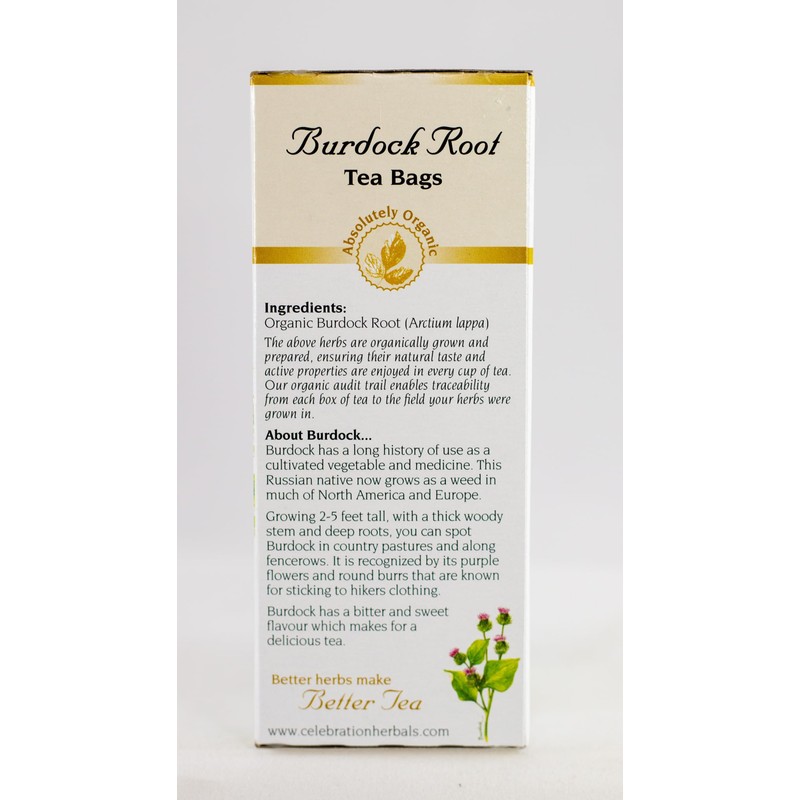 Celebration+Herbals%2c+Tea+Bags+Burdock+Root%2c+24+Count