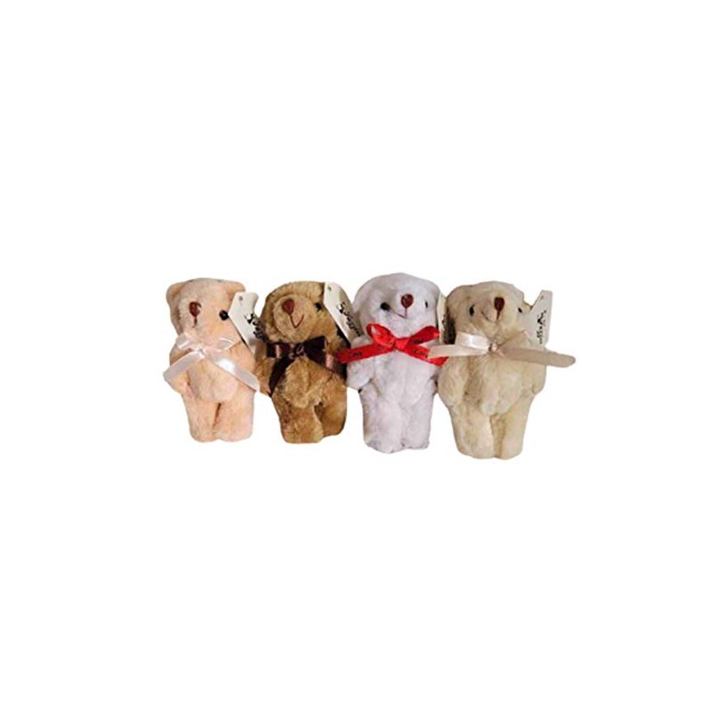 Fuzzies Sugar the White Jointed Teddy Bear