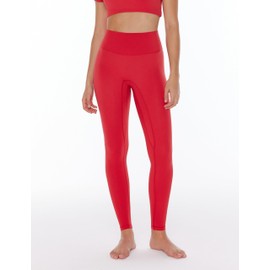 ENERBLOOM Workout Yoga Leggings for Women High Waisted Compression Pants 25"/28" Cream Feeling Tight No Front Seam X-Large