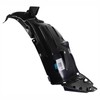 TRQ Front Right Inner Fender Liner Black Passenger Side Compatible