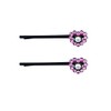 HAND Stylish Heart and Centre Crystal Hair Pin Hair Clips