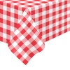Kopokita 2 Pack Red Gingham Tablecloth, 54 x 108 Inches