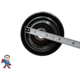 American Spa Parts Diverter Valve Spa Black Textured Hot Tub Stem O-Rings Cap Handle Kit Buttress