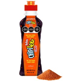 Botellita Chipileta Chamoy - Polvo dulce picante sabor chamoy - 230 g
