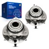 KAX 513124 Pair Front Wheel Hub Bearing Compatible with 1997-2004
