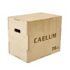 CAELUM 3-in-1 Wooden Plyo Box – Non-Slip Jump Box for