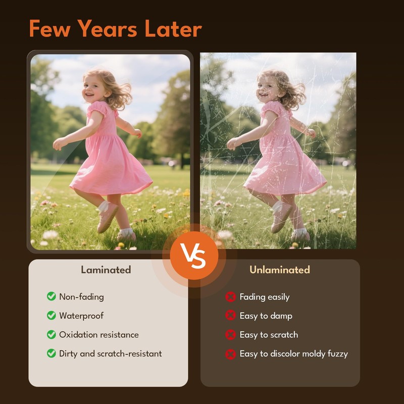 Uinkit 3.5Mil 100Pack Clear Laminating Sheets, 11.5 x 17.5-Inch Laminate