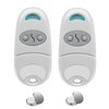 2 x garage door hand transmitter, universal gate garage door