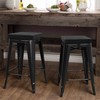 Tromlycs Stool Cushion Square for Bar Stools with Ties 14x14