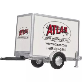 Atlas HO Standard Box Trailer Atlas Model Railroad Company Item #60000096