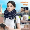 Neck Stretcher with Neck Brace,Cervical Traction Neck Device,Neck Relief Tool,Adjustable