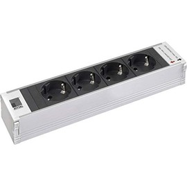 Rittal 7856.100 19 Inch Network Cabinet Power Strip Protective Contact Socket Black