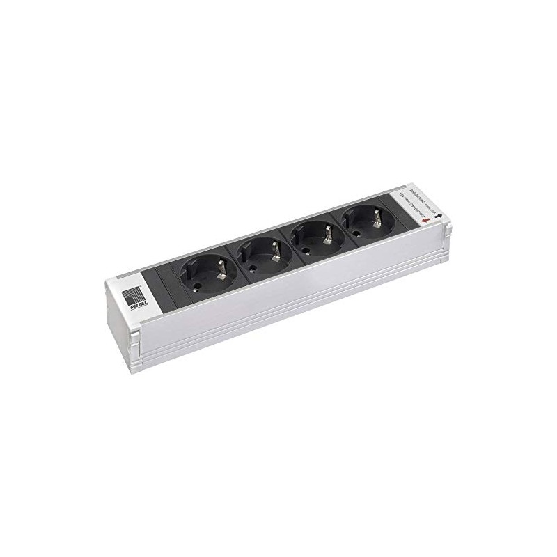 Rittal 7856.100 19 Inch Network Cabinet Power Strip Protective Contact