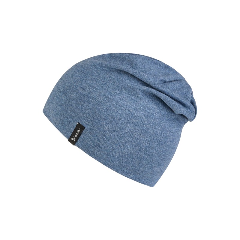 Sterntaler Unisex Ocs Beanie Melange Hat, Ink bl. Melange, 49