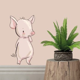 Sunnywall Wall Sticker Pig Size 1